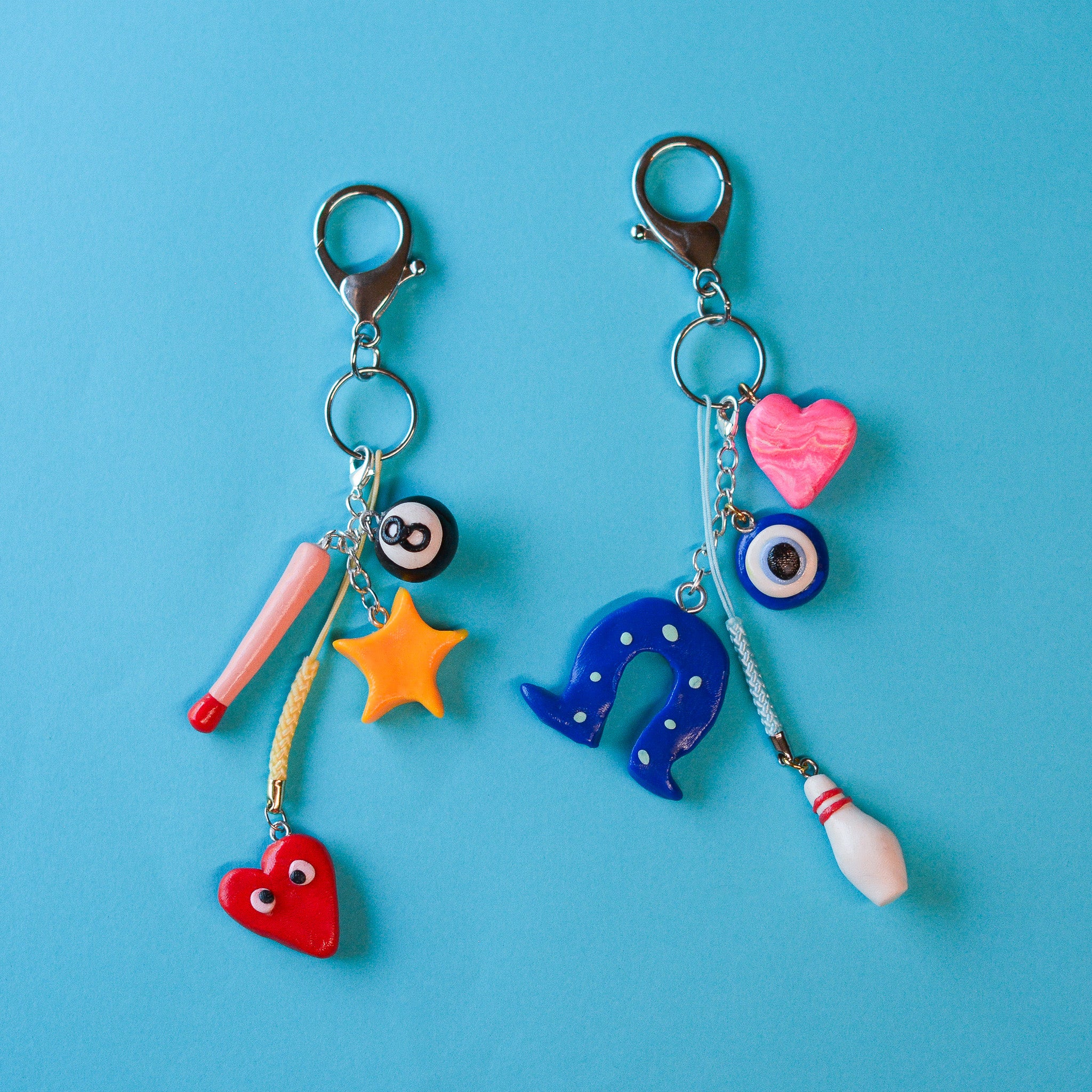 Bag Charms – Tangerine