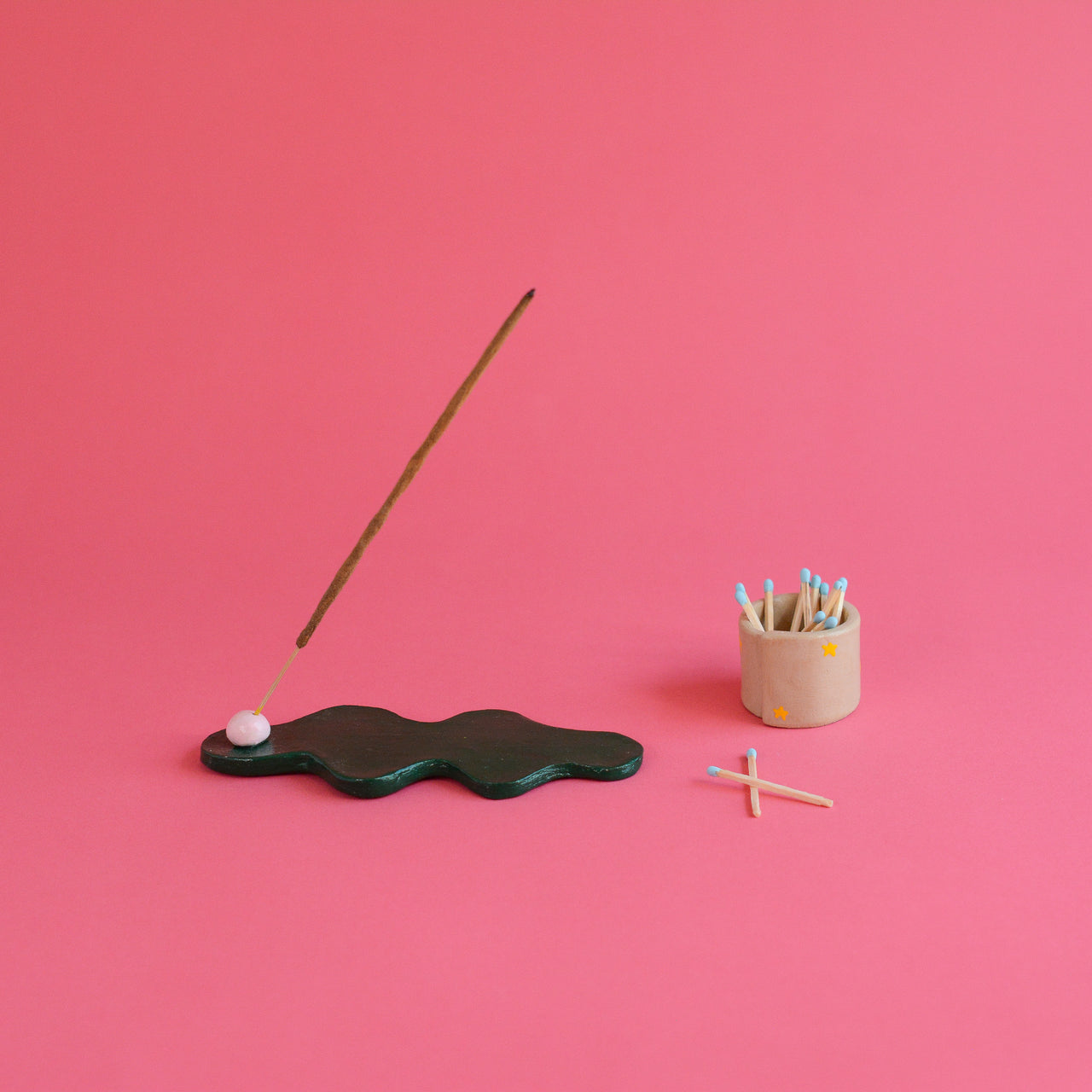 Creative Clay Incense Holders